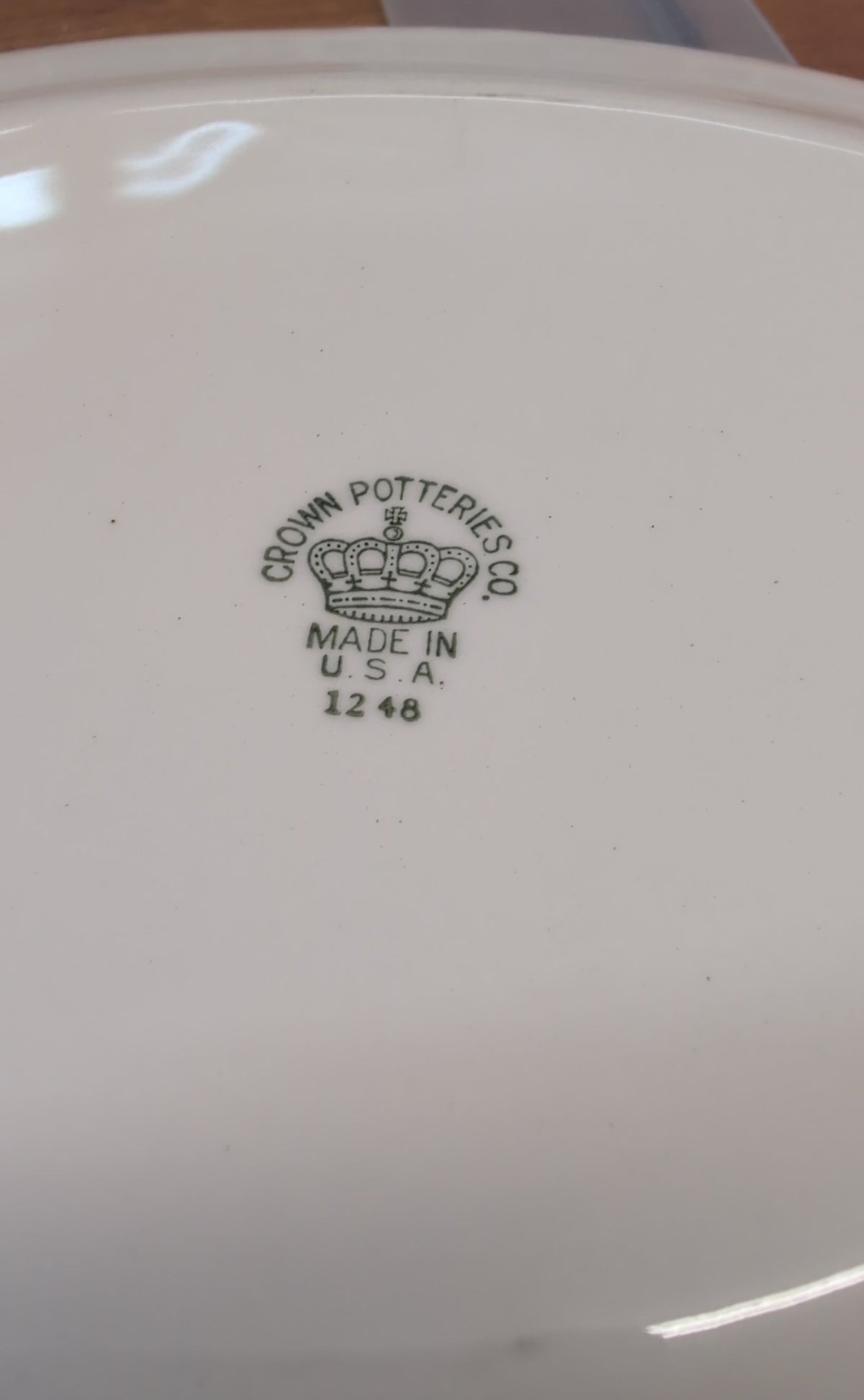 Windsor China Co. 'Manhattan' Platter 8x12 Made in USA