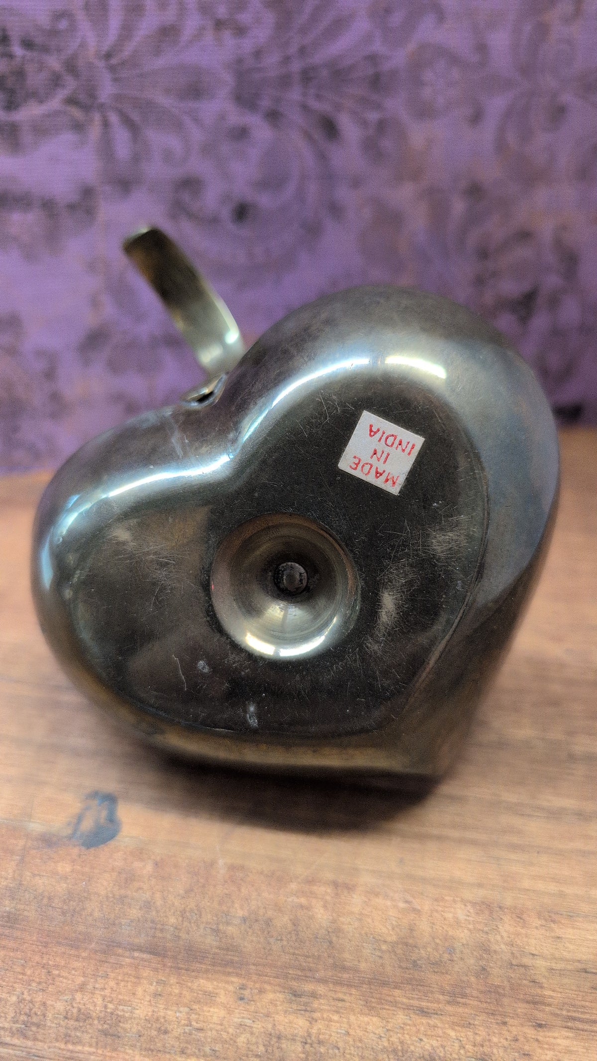 Brass candle holder