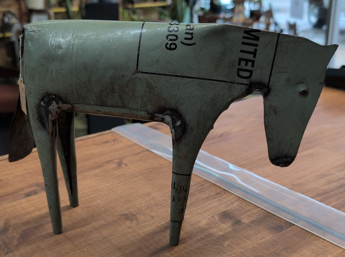 Hand Made Scrap Metal Horse Sculpture (Very Unique)
