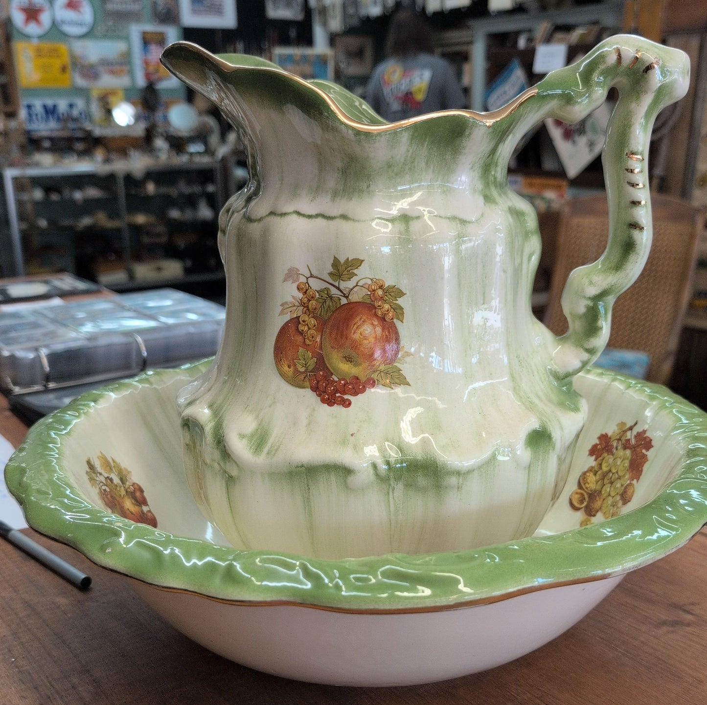 pitcher and Wash Basin