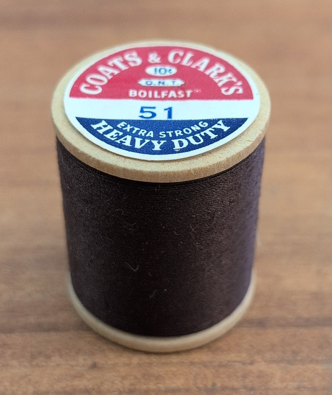 Coats and Clarks Brown Sewing Thread