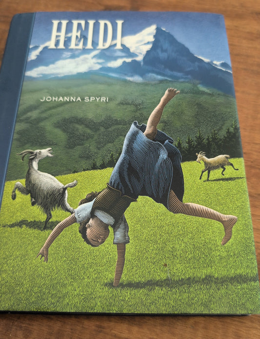 Hardcover Book "Heidi" by Johanna Spyri Classic Children's Novel