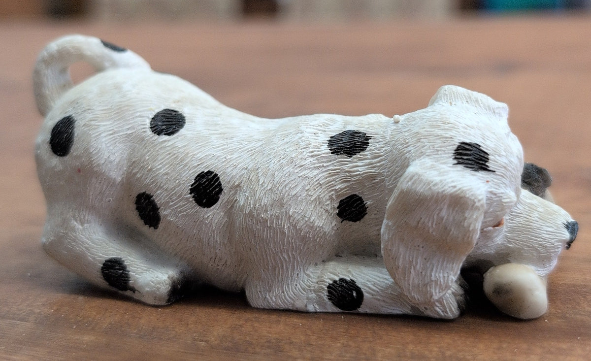 Sandicast "Lil Snoozers" Dalmatian dog figurine by Sandra Brue.