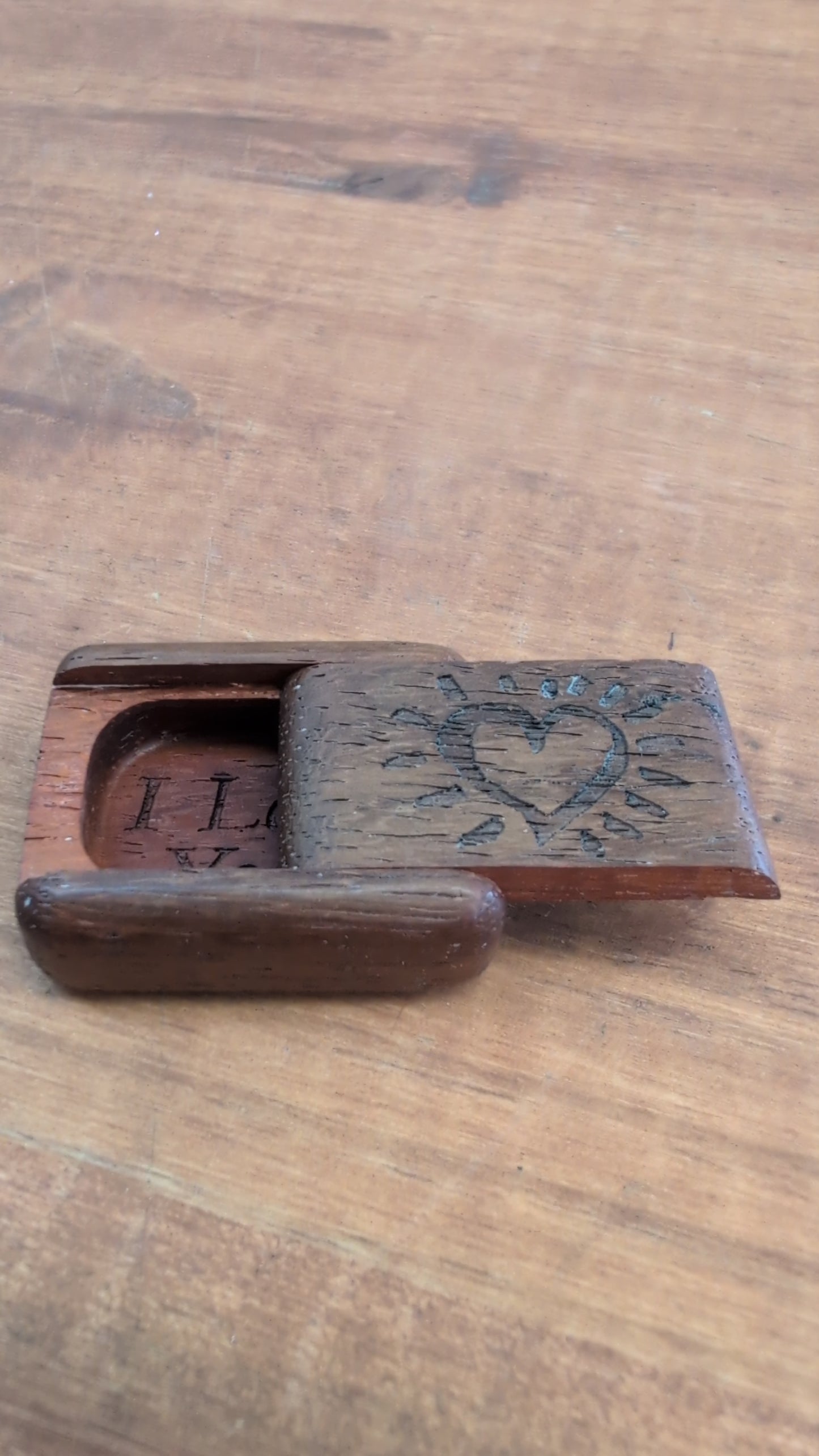 Wooden mystery box