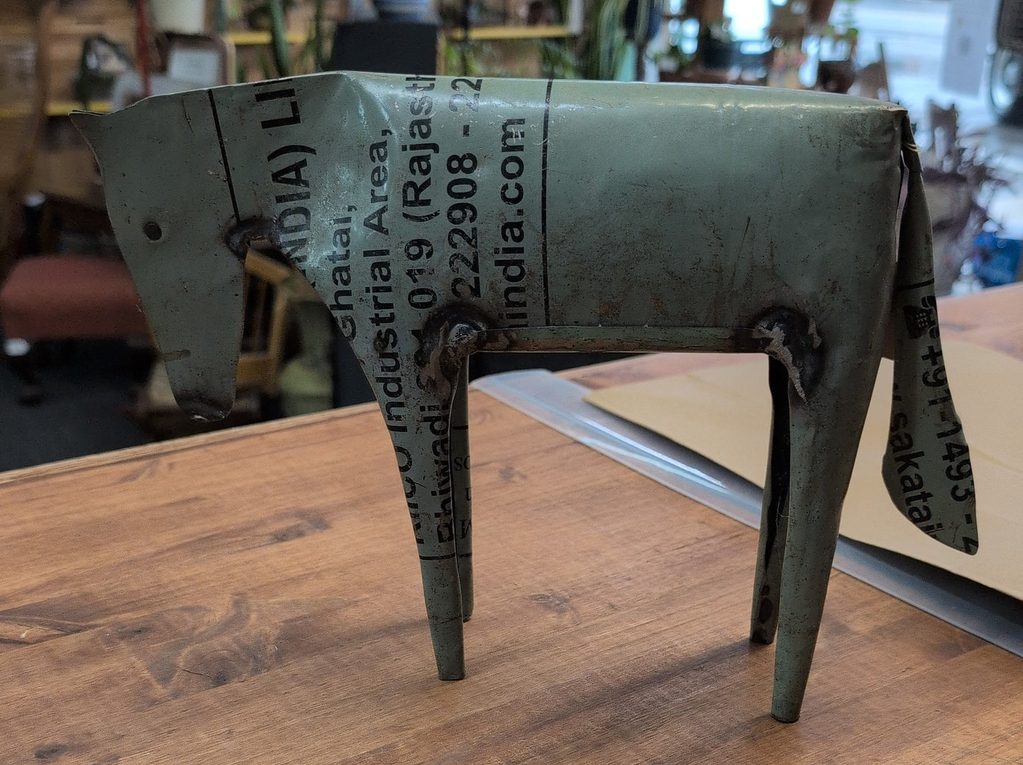 Hand Made Scrap Metal Horse Sculpture (Very Unique)