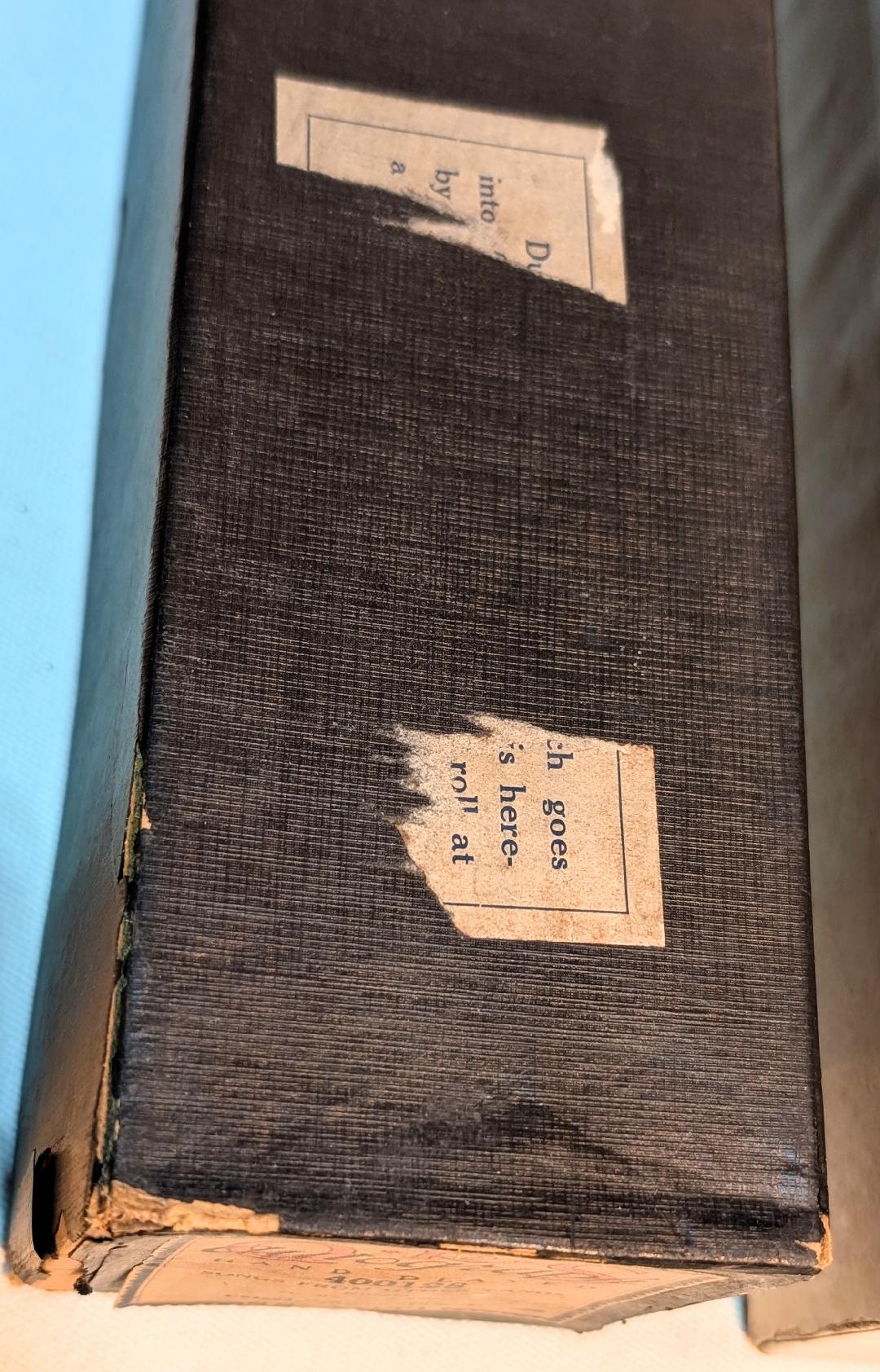 QRS Autograph Hand Played 400128 Song Roll for Player Piano
